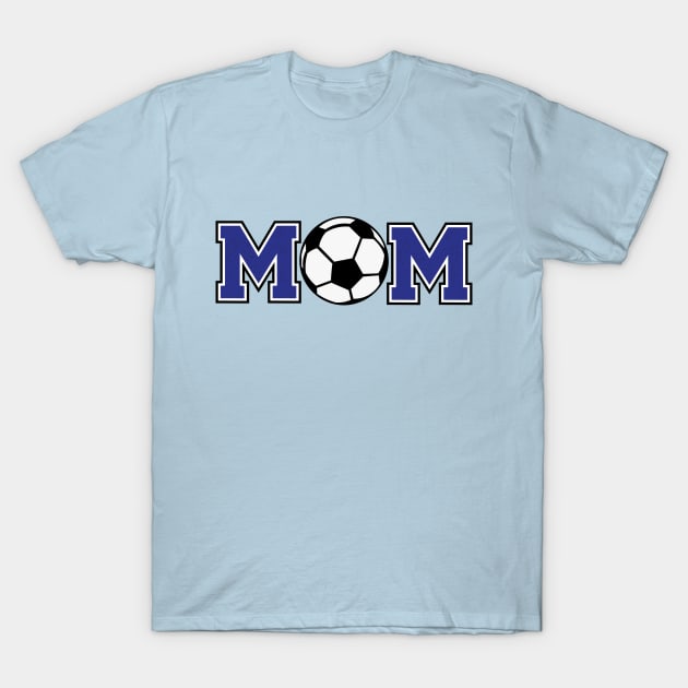 Blue Soccer Mom T-Shirt by capesandrollerskates 